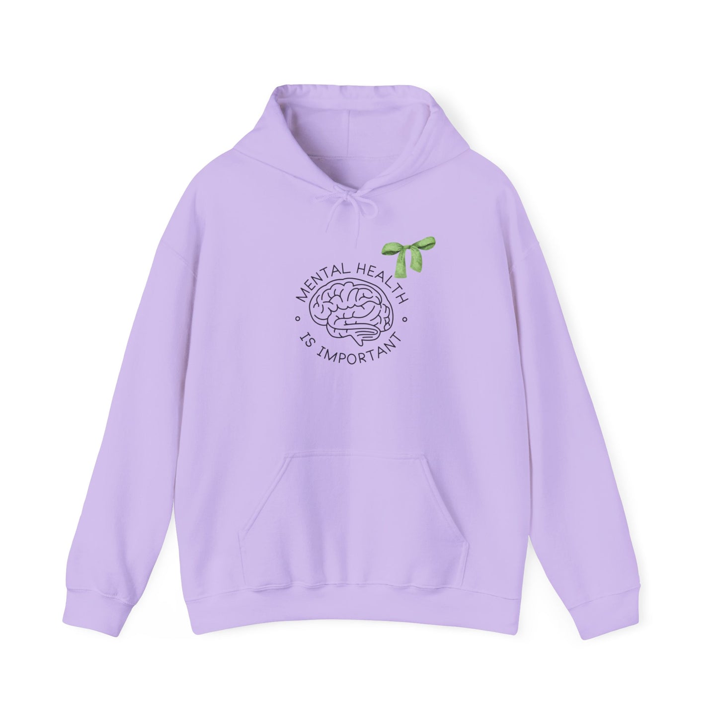 Stay cozy and warm with this Mental Health Is Important Hoodie.