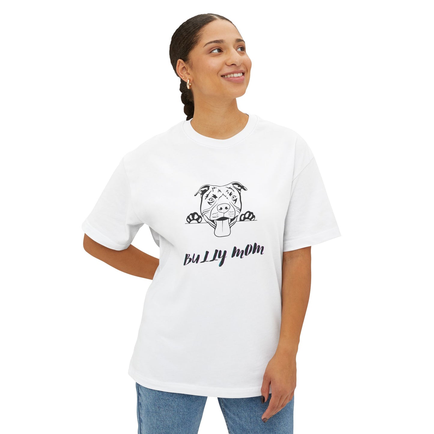 ***Bully Mom*** Unisex Oversized Boxy Tee