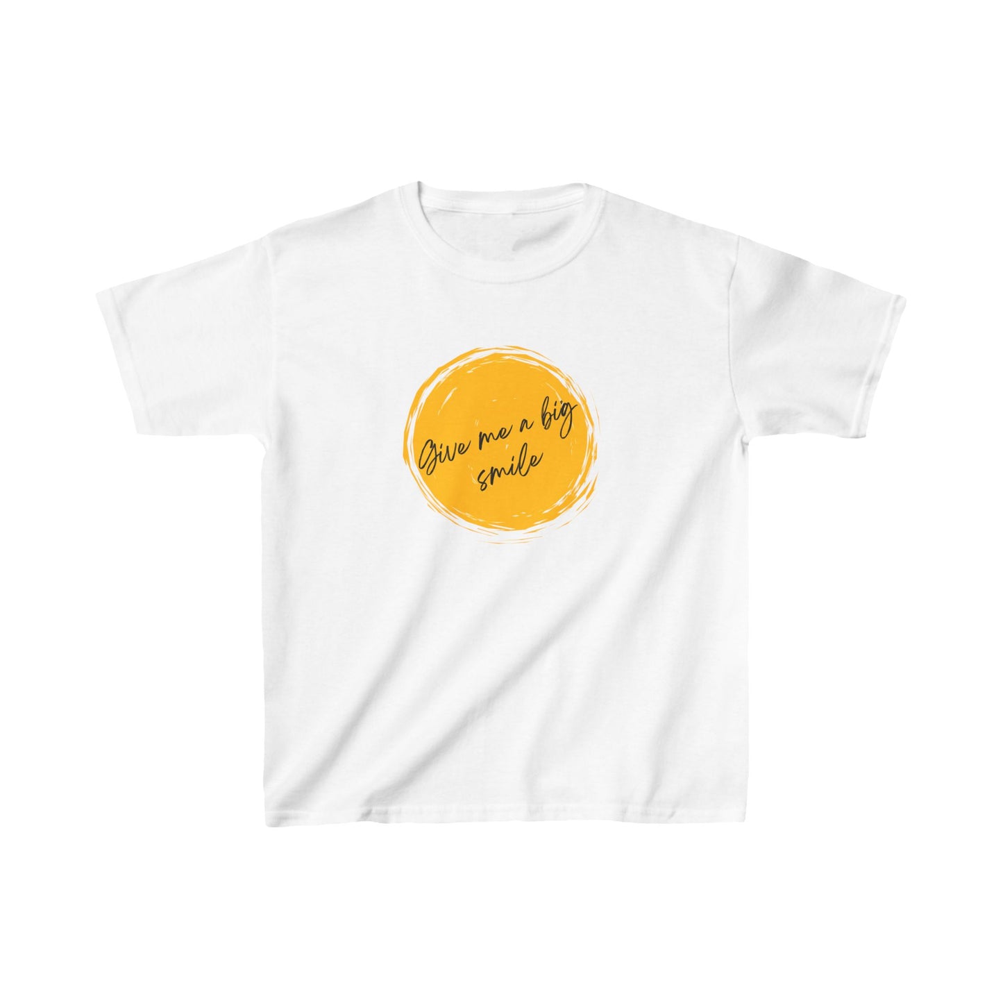 Kids Heavy Cotton™ Tee ***Give Me A Big Smile***