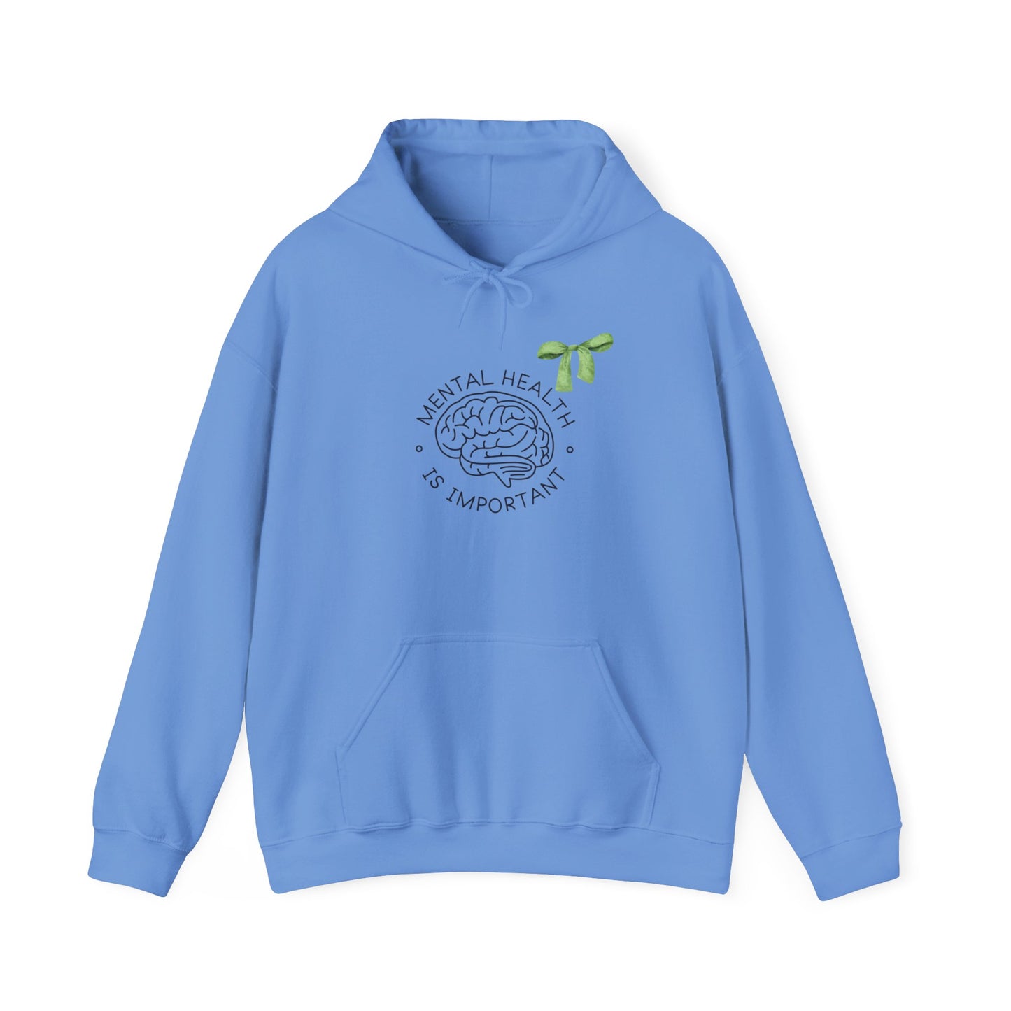 Stay cozy and warm with this Mental Health Is Important Hoodie.