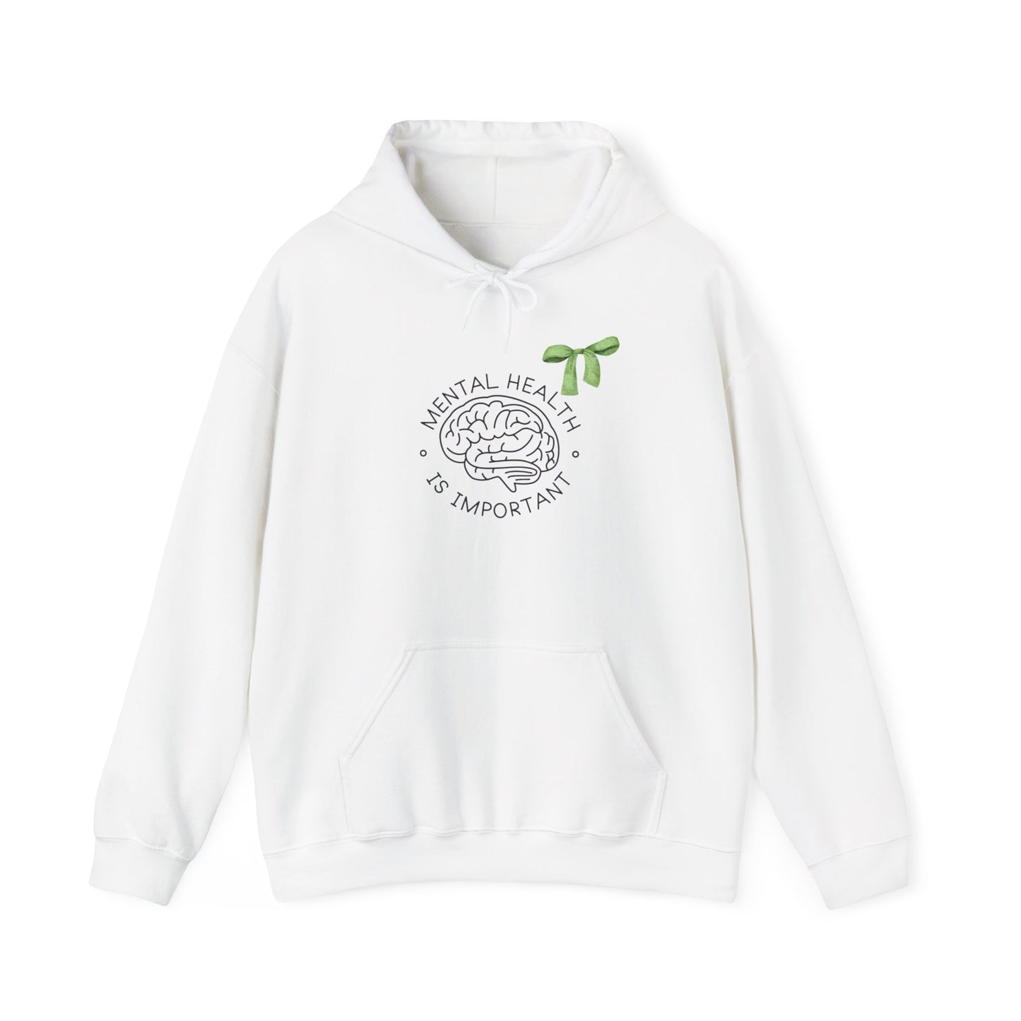 Stay cozy and warm with this Mental Health Is Important Hoodie.