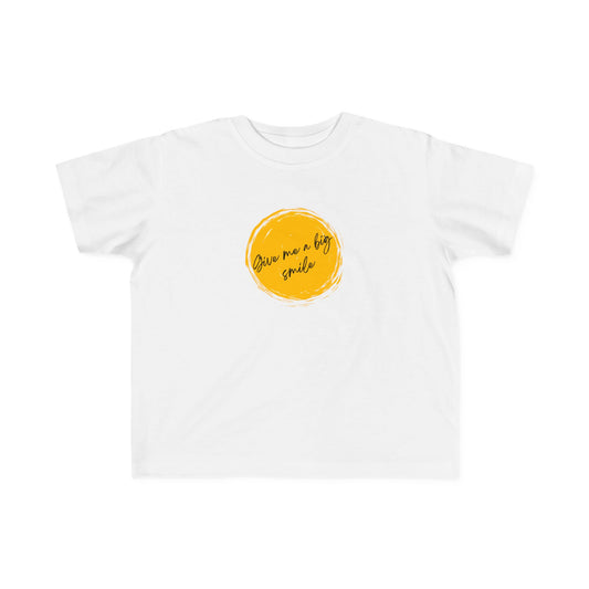 Toddler's Fine Jersey Tee ***Give Me A Big Smile***